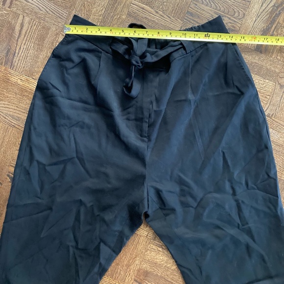 Frank & Oak high waist black tencel trousers - Picture 3 of 9